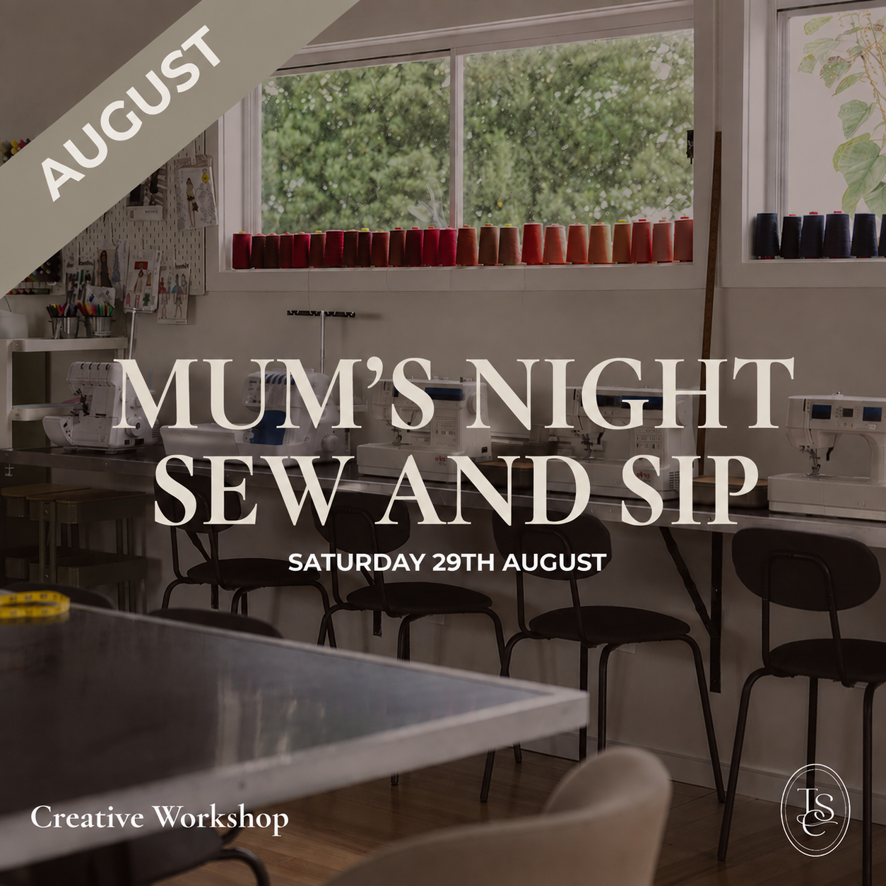 Mum's Night | Sew & Sip - Saturday 29th August