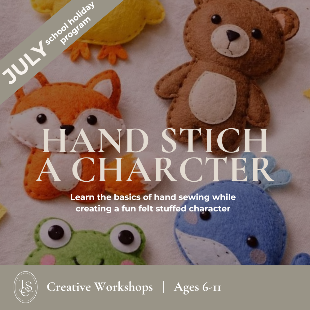 School Holiday Class | Learn How to Hand Stitch